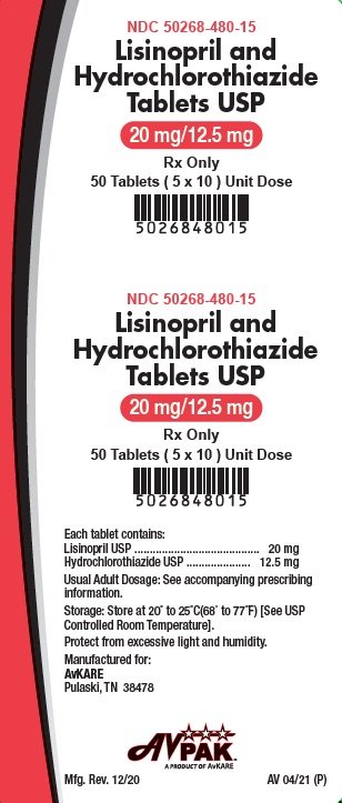 Lisinopril And Hydrochlorothiazide - FDA Prescribing Information, Side ...